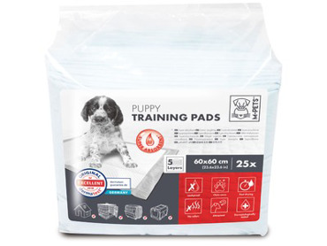 Απορροφητικές Επιδαπέδιες Πάνες M-PETS PUPPY 60X60 (25TMX)